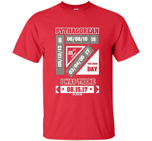 Pythagorean Theorem day T-shirt 21st Century T-shirt