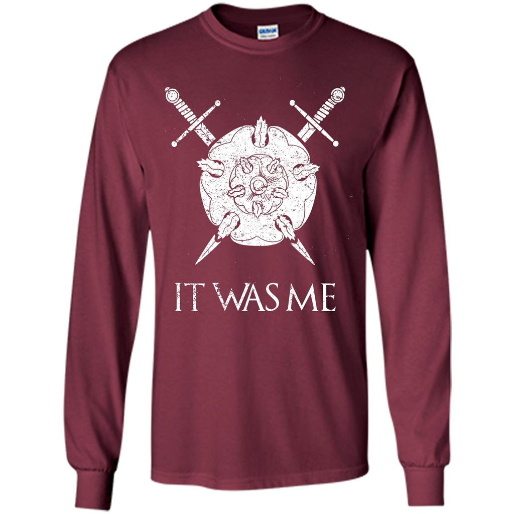 Film Lover T-shirt It Was Me T-shirt Maroon