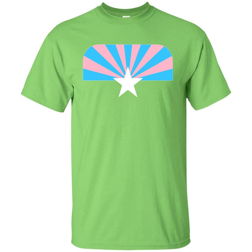 LGBT T-shirt Trans Pride Arizona T-shirt Lime