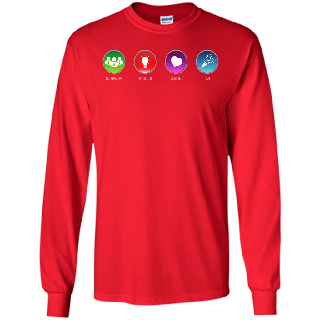 Values Icons T-shirt Red
