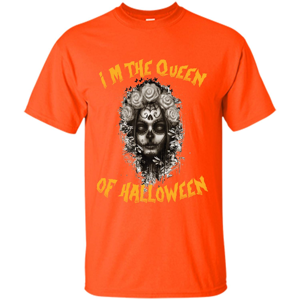 I’m The Queen Of Halloween T-shirt Orange