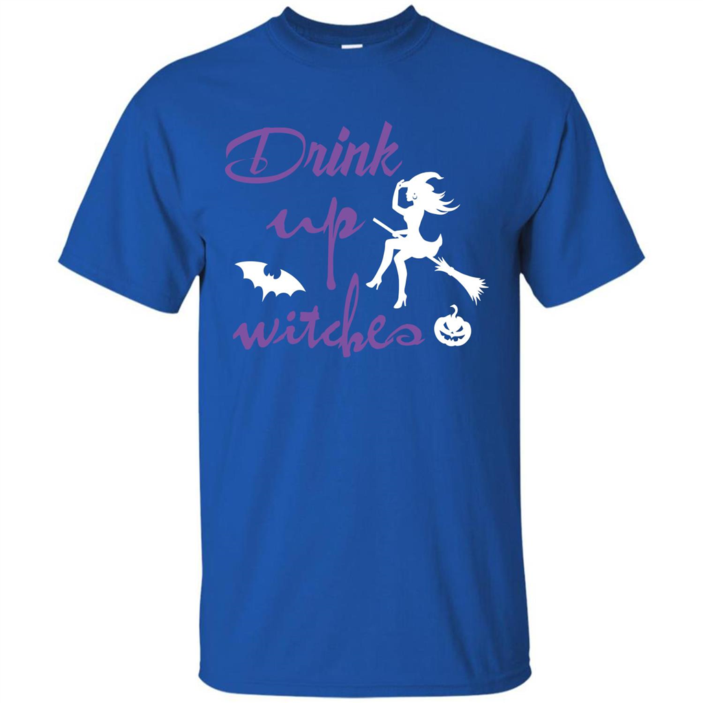 Halloween T-shirt Drink Up Witches T-shirt Royal
