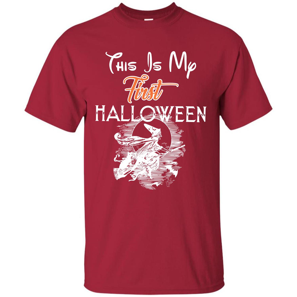 Halloween T-shirt This Is My First Halloween Cardinal