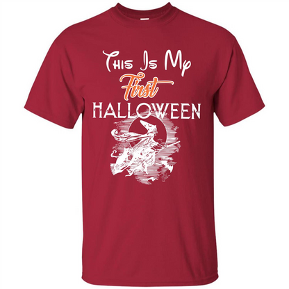 Halloween T-shirt This Is My First Halloween Cardinal