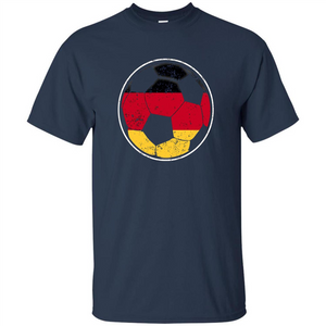 Germany Flag Soccer Ball Flag Soccer T-shirt