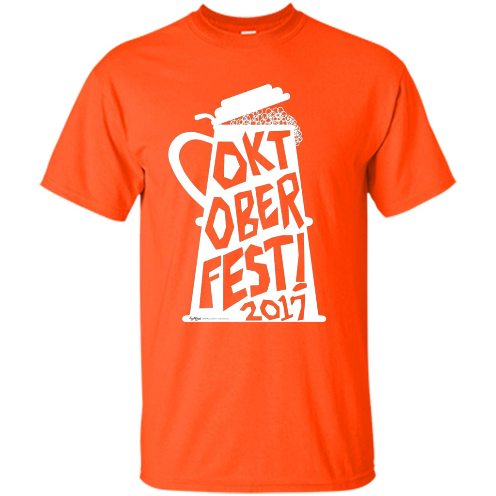 Oktoberfest 2017 Drinking Festival T-shirt Orange