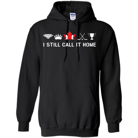 Canada T-shirt I Still Call It Home T-shirt Black