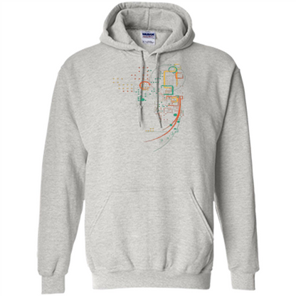 City Grid T-shirt Ash