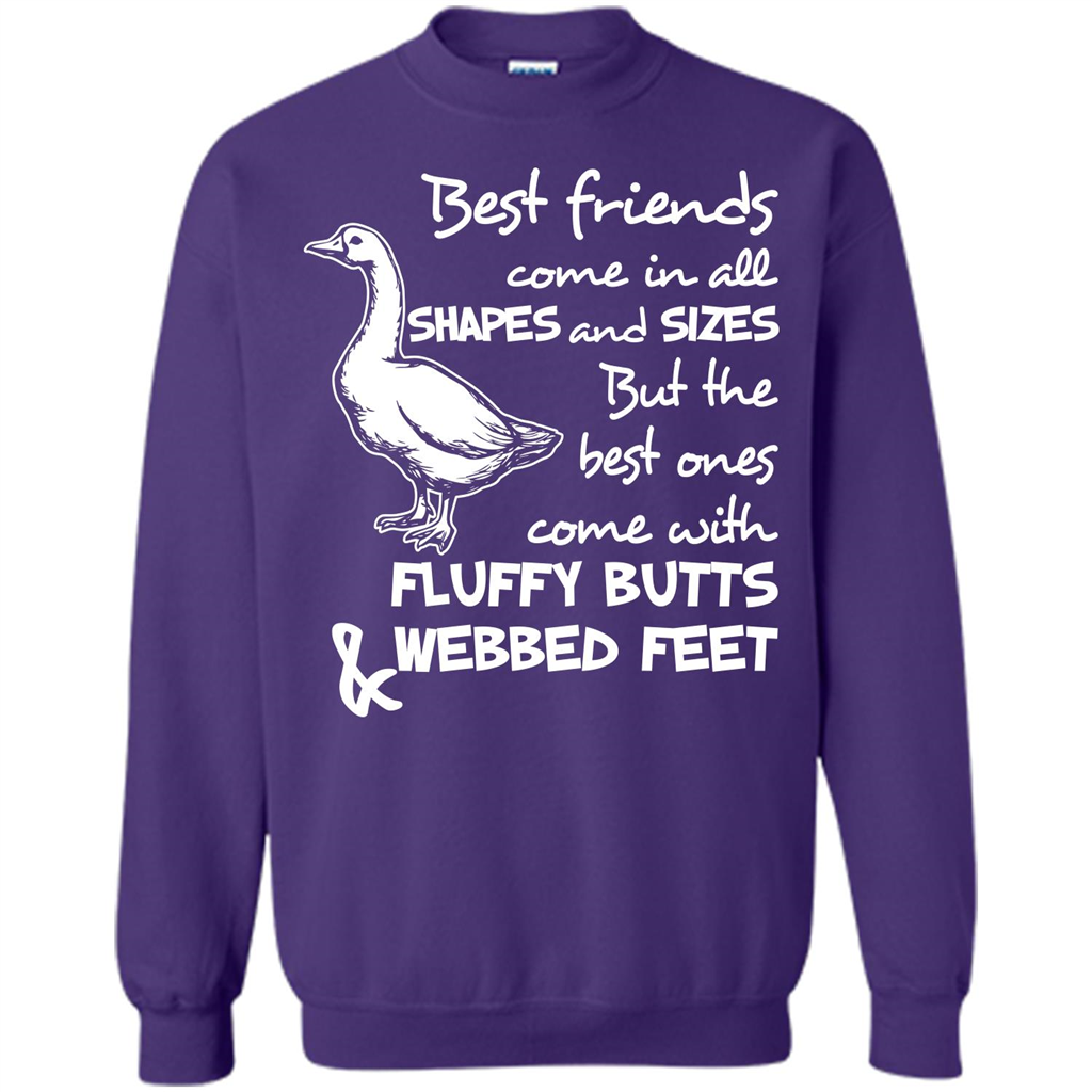 Best Friends Come In All Shapes And Sizes But The Best Ones Come With Fluffy Butts _ Webbed Feet Orange