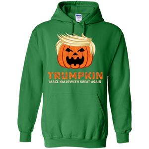 Halloween Trumpkin Funny T-Shirt Make Halloween Great Again