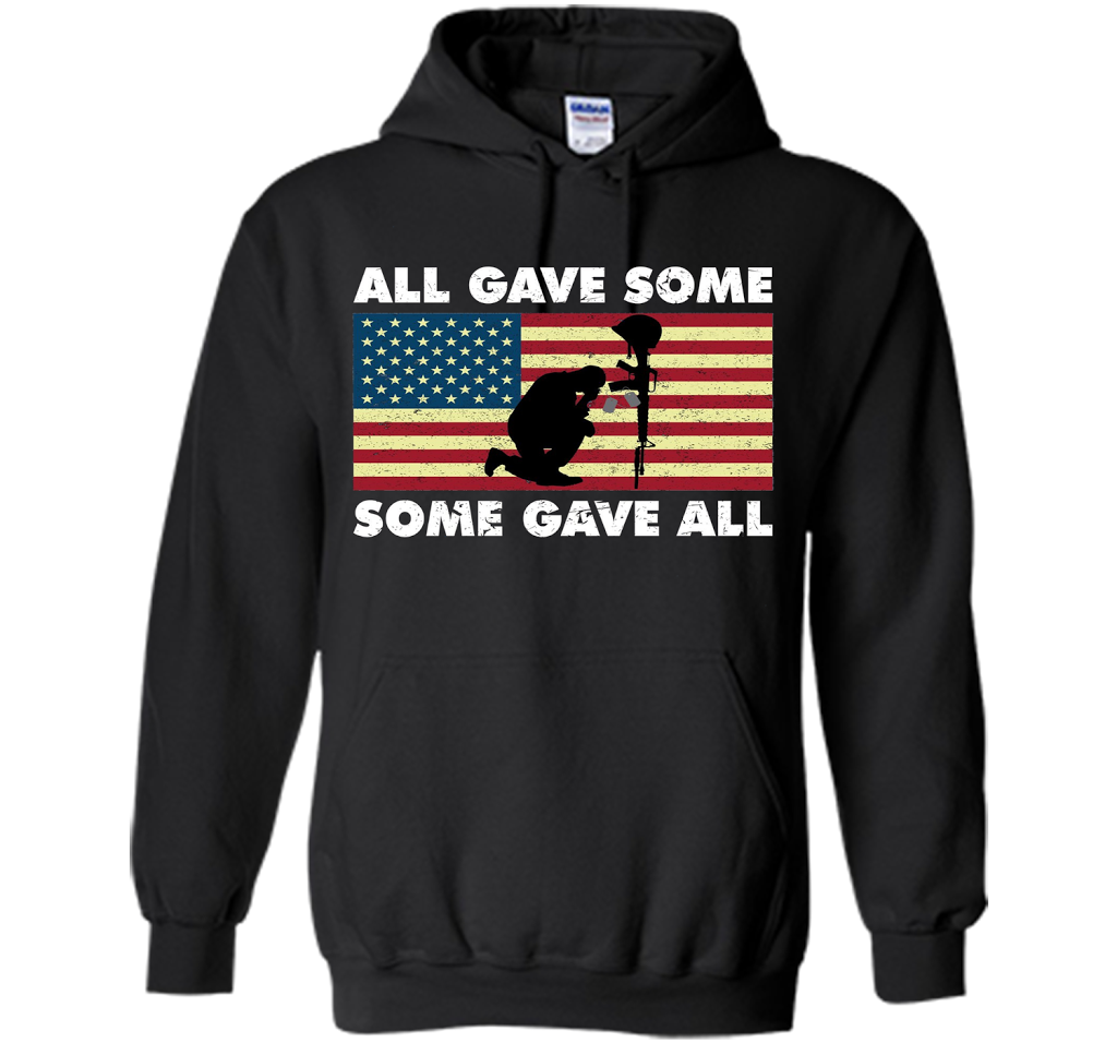All gave some Some gave all T-Shirt Veteran &amp; Memorial's Day shirt Black