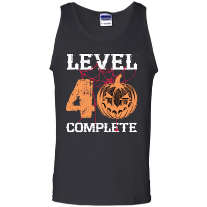 Halloween T-shirt Level 40 Complete Black