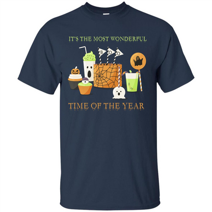 Halloween T-shirt It's The most Wonderful Time Of The Year Navy