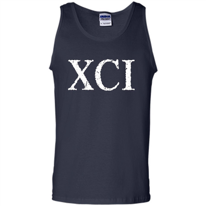 Roman Numeral 91 XCI Shirt Navy