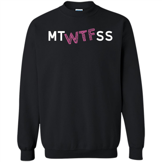 mtWTFss T-shirt Days Of Week Black