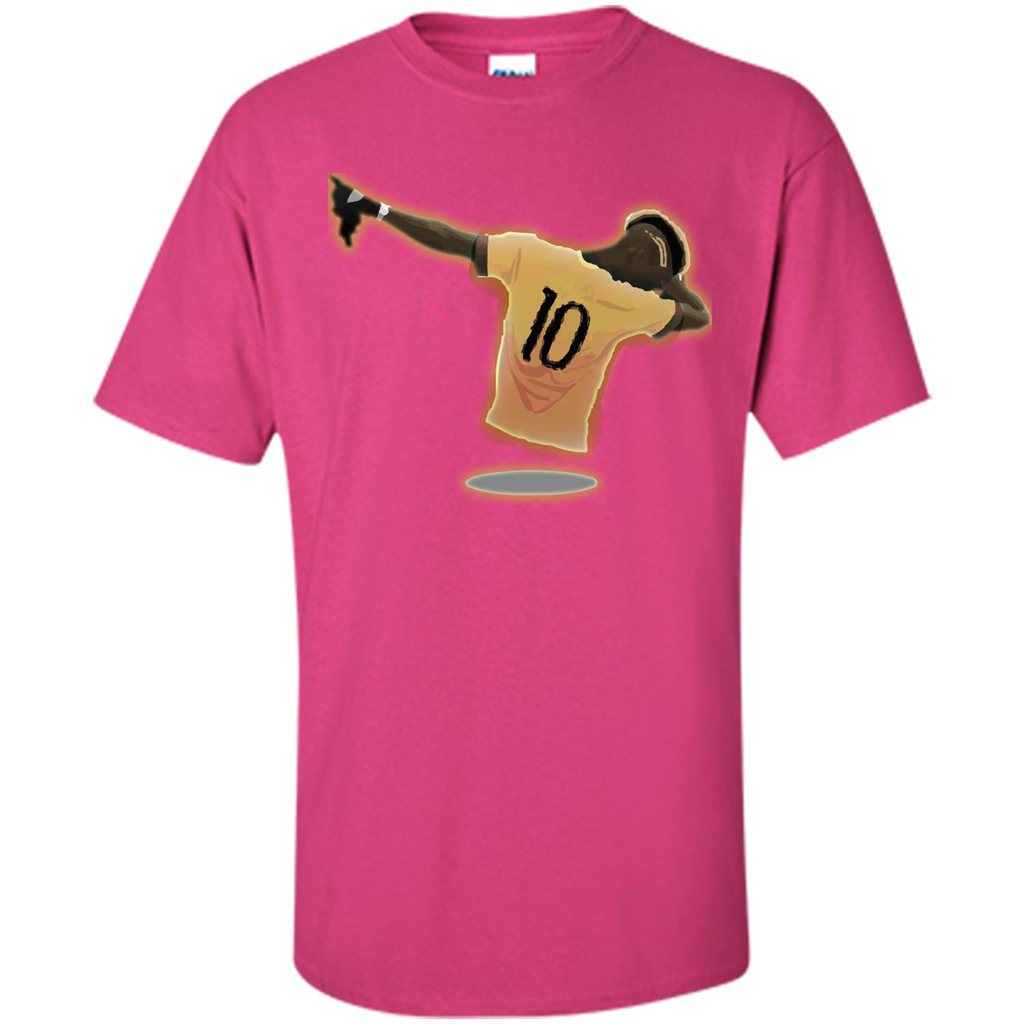 Dabbing Soccer T-shirt Heliconia