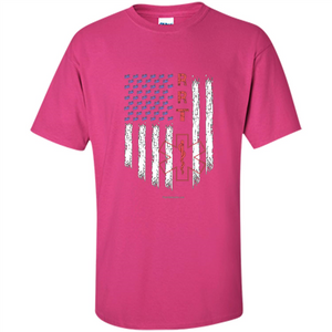 RRT - Respiratory Therapist American Flag T-shirt