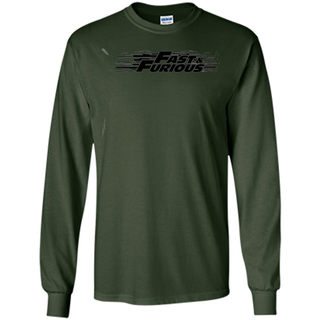 Movie T-shirt Fast And Furious Forest Green