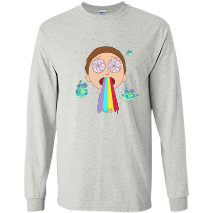 Cartoon Lovers T-shirt Space Morty Ash