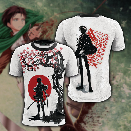 Attack On Titan: Levi New Version Unisex 3D T-shirt T-shirt