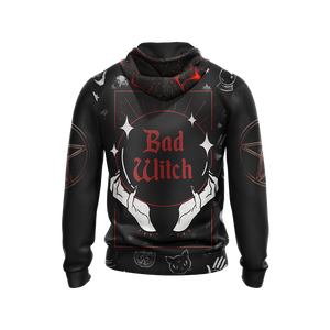 Bad Witch Unisex 3D Hoodie