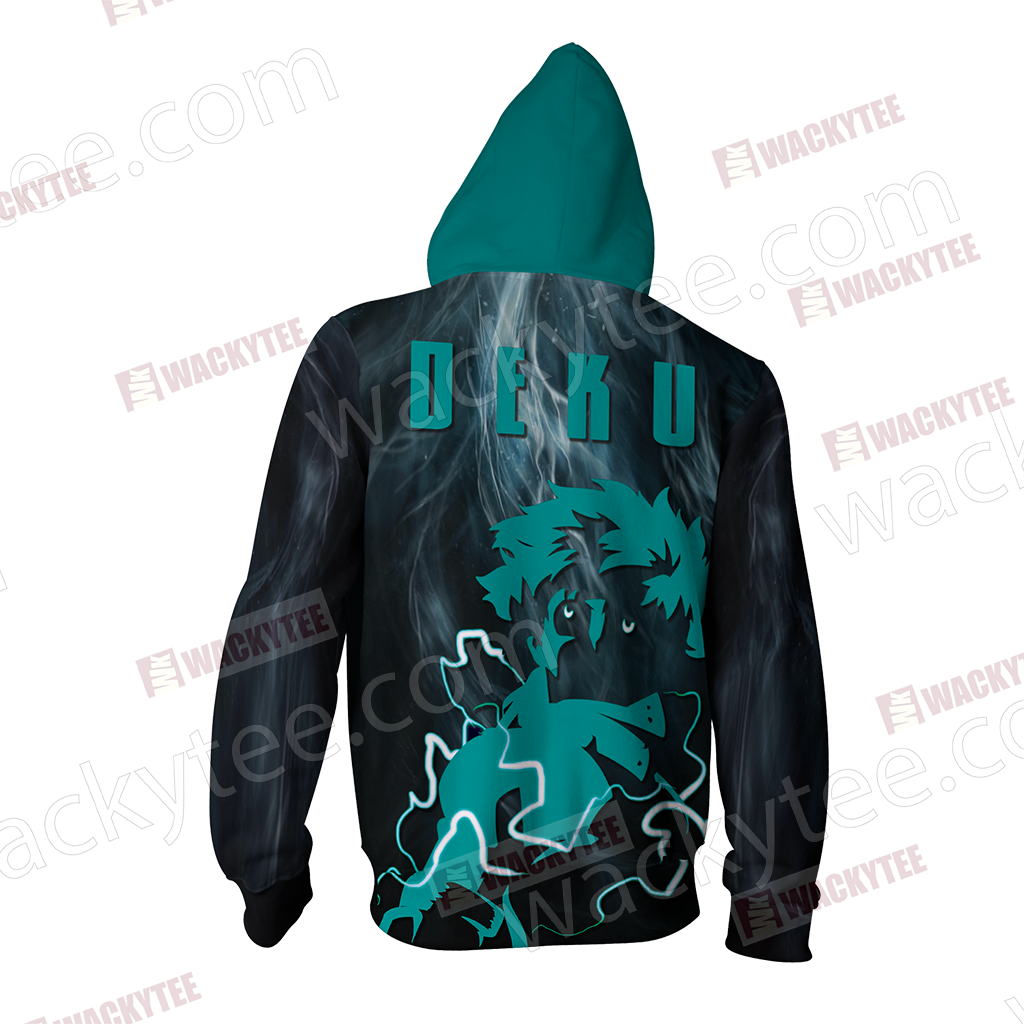 Boku No Hero Academia Izuku Midoriya Zip Up Hoodie Jacket