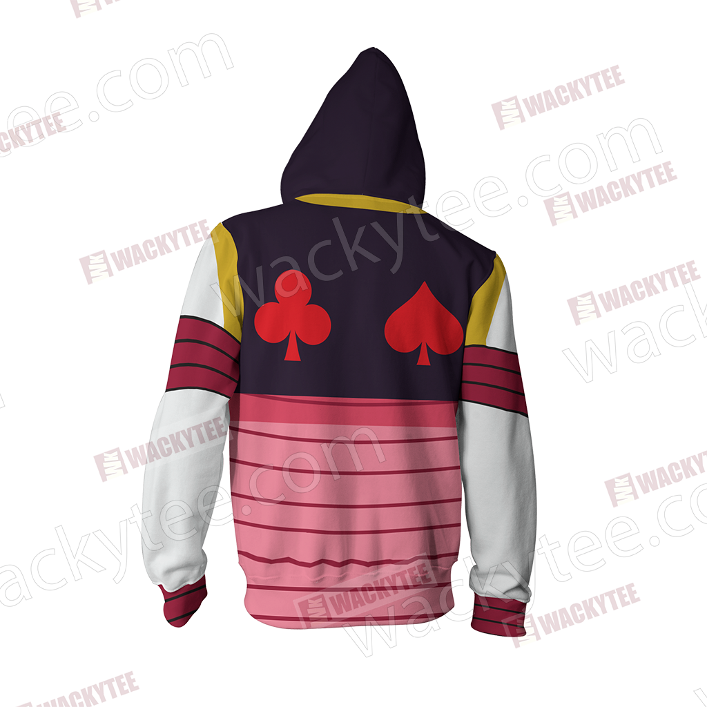 Hunter x Hunter Hisoka Cosplay Zip Up Hoodie Jacket