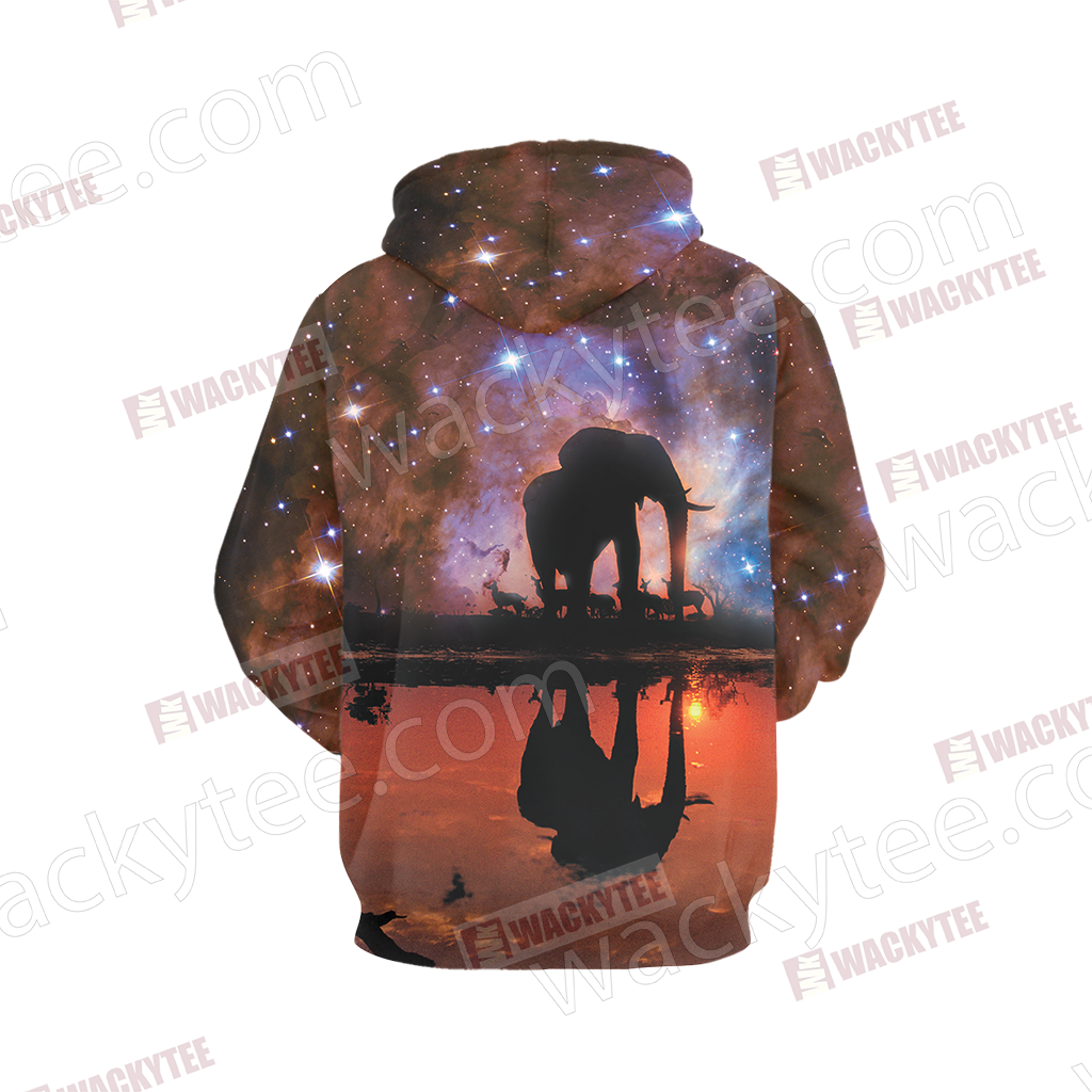 Elephant 3D Hoodie