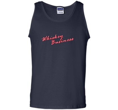 Whiskey Business Drinking 80's T-shirt shirt Navy