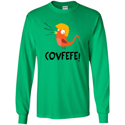 Covfefe Bird T-shirt Funny Political T-shirt Irish Green