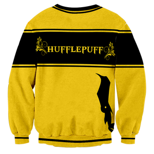 Hufflepuff Harry Potter 3D Sweater