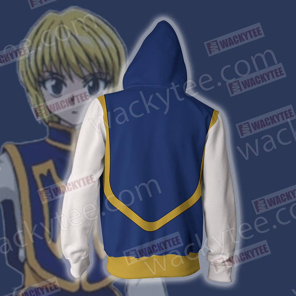 Hunter x Hunter Kurapika Cosplay Zip Up Hoodie Jacket