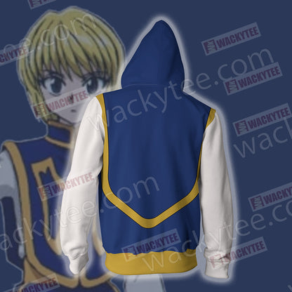 Hunter x Hunter Kurapika Cosplay Zip Up Hoodie Jacket