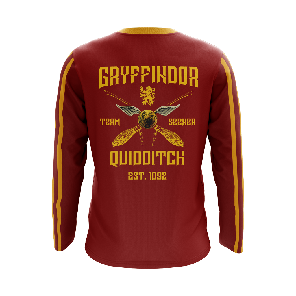 Gryffindor Quidditch Team Est 1092 Harry Potter3D Long Sleeve Shirt