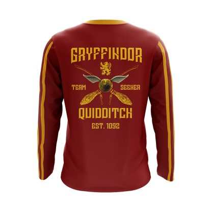 Gryffindor Quidditch Team Est 1092 Harry Potter3D Long Sleeve Shirt