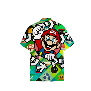 Mario Japan Unisex Hawaiian Shirt