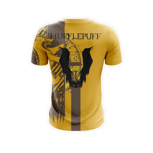 Quidditch Hufflepuff Harry Potter New Look Unisex 3D T-shirt