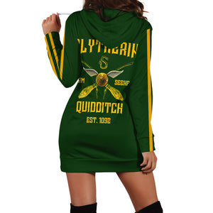 Slytherin Quidditch Team Est 1092 Harry Potter 3D Hoodie Dress