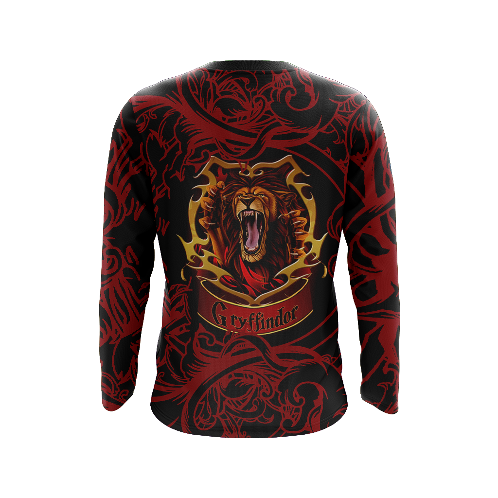 Brave Like A Gryffindor Harry Potter 3D Long Sleeve Shirt