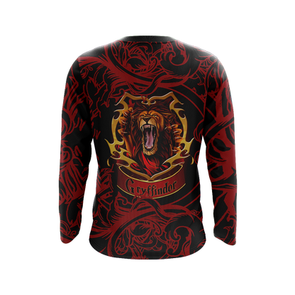 Brave Like A Gryffindor Harry Potter 3D Long Sleeve Shirt