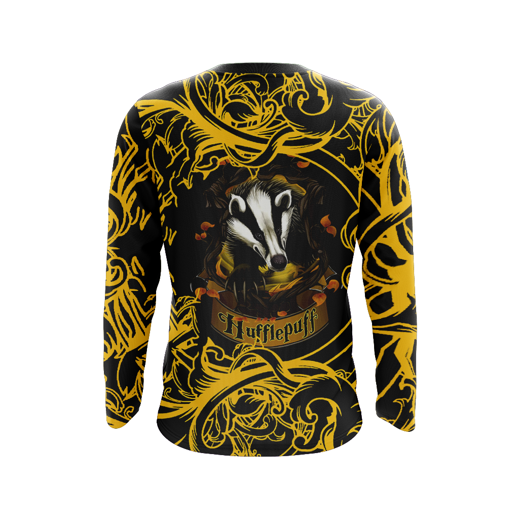 Hufflepuff Quidditch Team Est 1092 Harry Potter 3D Long Sleeve Shirt