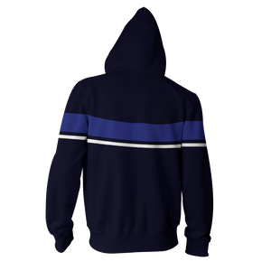 Hogwarts House Ravenclaw Harry Potter Zip Up Hoodie