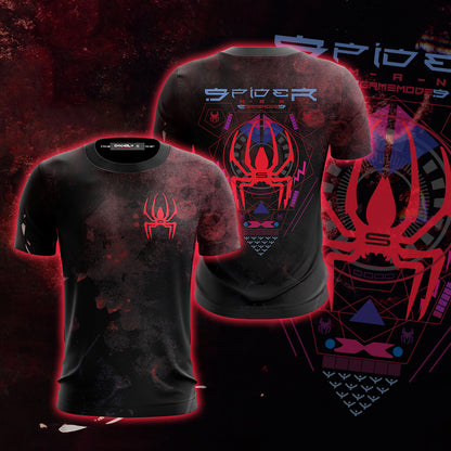 Spider-Man Game Mode PS4 New Look Unisex 3D T-shirt