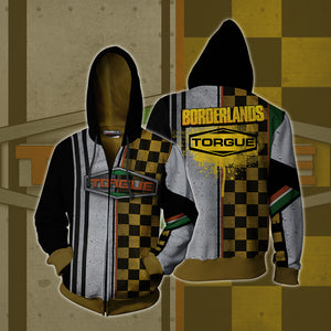 Borderlands Torgue Explosiveness 3D Zip Up Hoodie