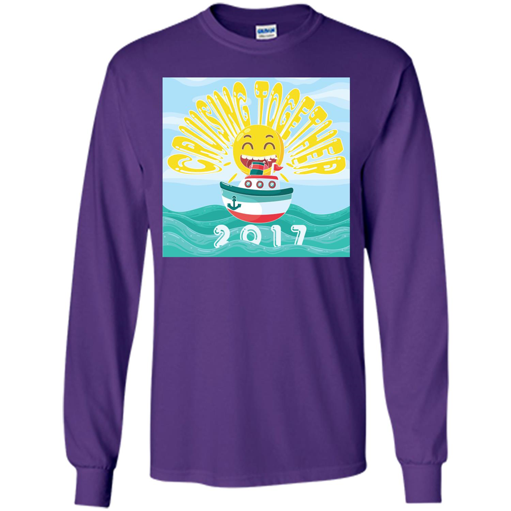 Cruising Together T-shirt Purple