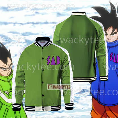 Dragon Ball SAB Vegeta And Goku Cosplay Baseball Jacket US Goku
