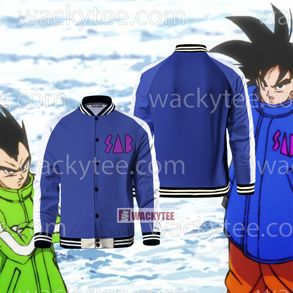 Dragon Ball SAB Vegeta And Goku Cosplay Baseball Jacket US Vegeta