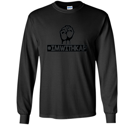 I'm With Kap #ImWithKap T-shirt Black S