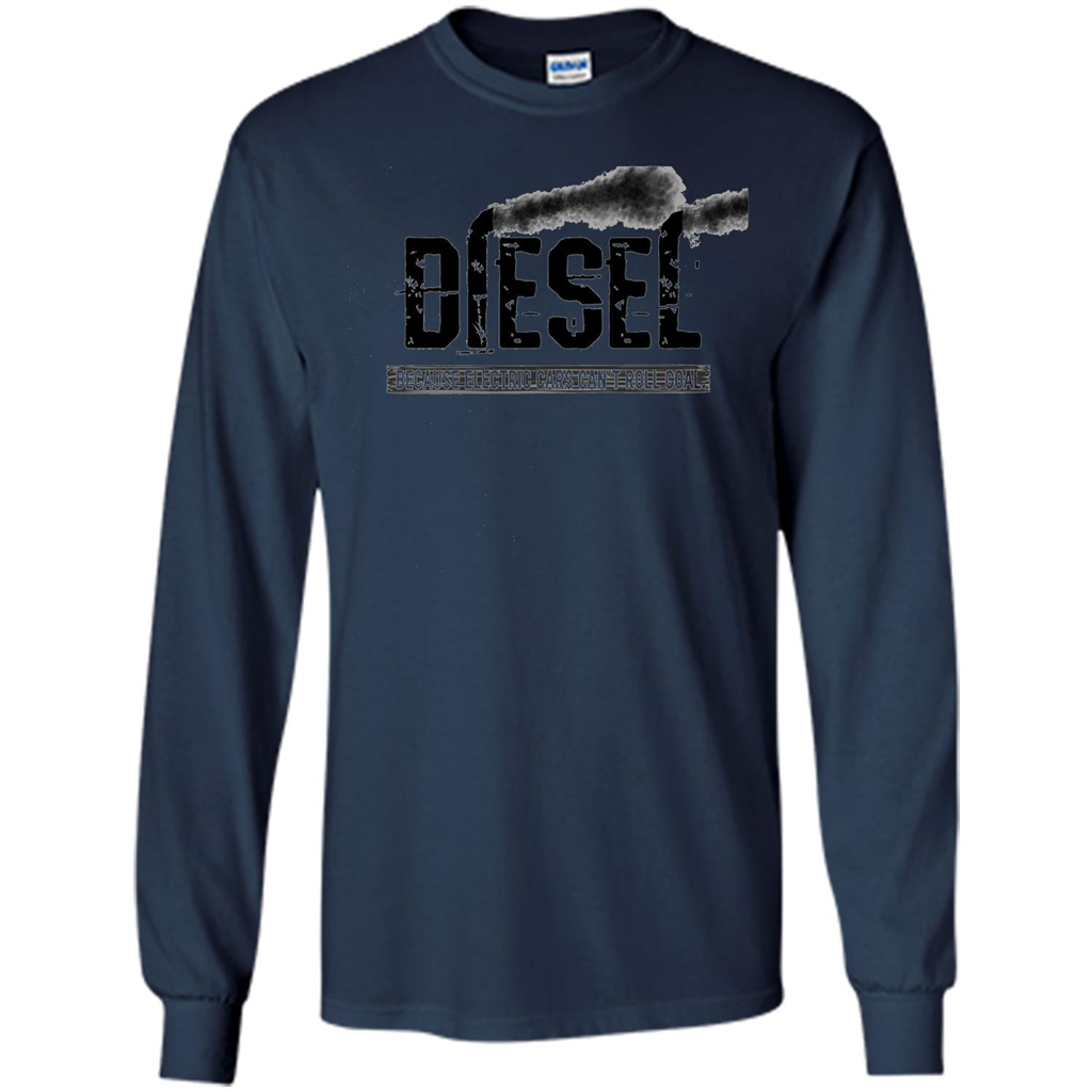 Diesel Rolling Coal T-Shirt Black Smoke Lifted Truck T-Shirt Navy