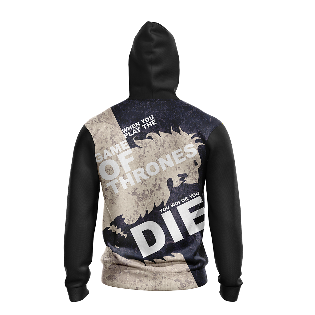Game Of Thrones New Look Unisex Zip Up Hoodie Jacket